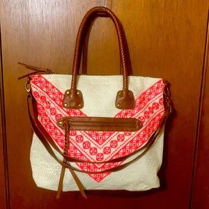 Mossimo Tote Bag with Removable Crossbody Strap